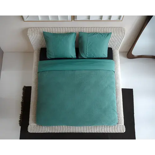 Primaviera DeLuxe Dekbedovertrek Waffle Groen Primaviera DeLuxe Dekbedovertrek Waffle Groen