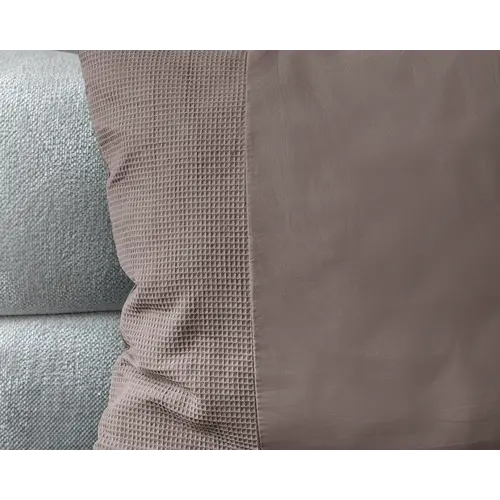 Primaviera DeLuxe Dekbedovertrek Waffle Taupe