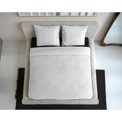 Primaviera DeLuxe Dekbedovertrek Waffle Wit