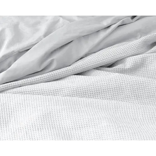 Primaviera DeLuxe Dekbedovertrek Waffle Wit