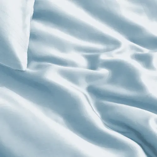 Primaviera DeLuxe Dekbedovertrek Uni Bamboe Blauw
