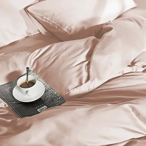 Primaviera DeLuxe Dekbedovertrek Uni Bamboe Blush Roze