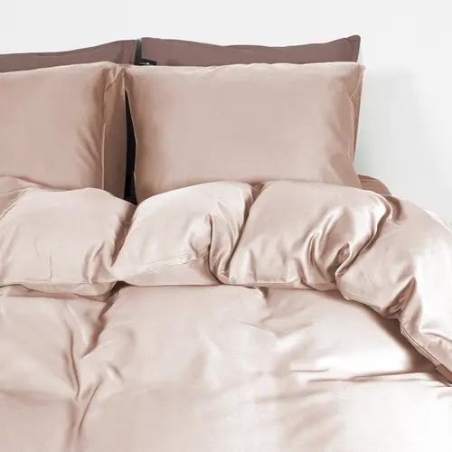 Primaviera DeLuxe Dekbedovertrek Uni Bamboe Blush Roze