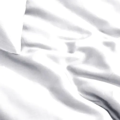 Primaviera DeLuxe Dekbedovertrek Uni Bamboe Wit