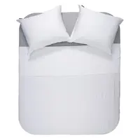 Dekbedovertrek Uni Bamboe Wit