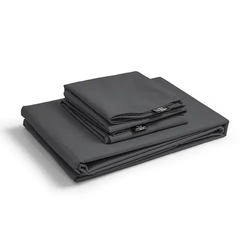 Primaviera DeLuxe Dekbedovertrek Uni Egyptisch Katoen Antraciet Primaviera DeLuxe Dekbedovertrek Uni Egyptisch Katoen Antraciet