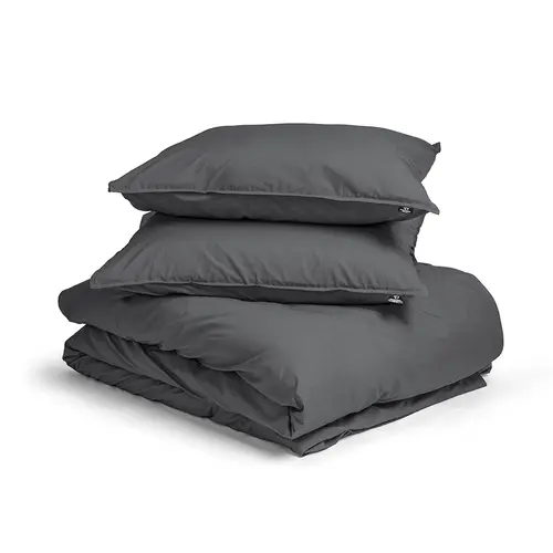 Primaviera DeLuxe Dekbedovertrek Uni Egyptisch Katoen Antraciet Primaviera DeLuxe Dekbedovertrek Uni Egyptisch Katoen Antraciet