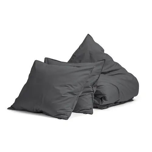 Primaviera DeLuxe Dekbedovertrek Uni Egyptisch Katoen Antraciet Primaviera DeLuxe Dekbedovertrek Uni Egyptisch Katoen Antraciet