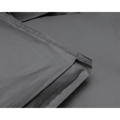 Primaviera DeLuxe Dekbedovertrek Uni Egyptisch Katoen Antraciet Primaviera DeLuxe Dekbedovertrek Uni Egyptisch Katoen Antraciet