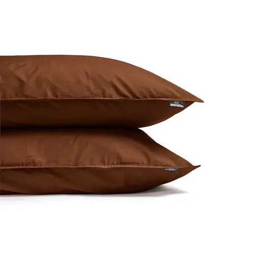 Primaviera DeLuxe Dekbedovertrek Uni Egyptisch Katoen Bruin