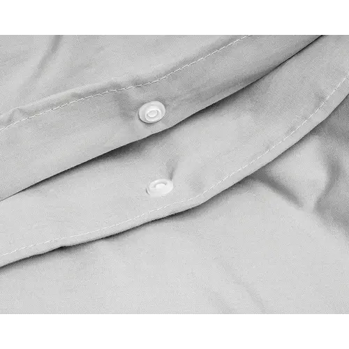 Primaviera DeLuxe Dekbedovertrek Uni Egyptisch Katoen Grijs