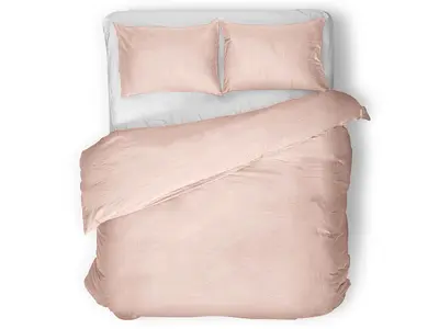 Primaviera DeLuxe Dekbedovertrek Uni Egyptisch Katoen Roze Primaviera DeLuxe Dekbedovertrek Uni Egyptisch Katoen Roze