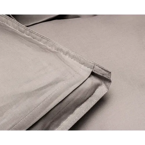 Primaviera DeLuxe Dekbedovertrek Uni Egyptisch Katoen Taupe