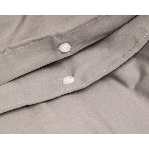 Primaviera DeLuxe Dekbedovertrek Uni Egyptisch Katoen Taupe