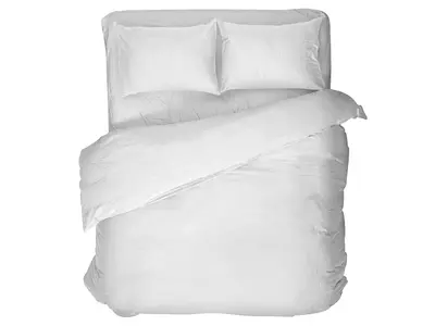Primaviera DeLuxe Dekbedovertrek Uni Egyptisch Katoen Wit