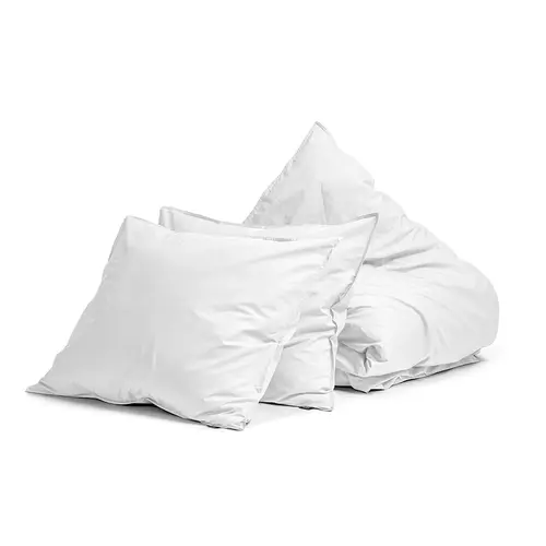 Primaviera DeLuxe Dekbedovertrek Uni Egyptisch Katoen Wit