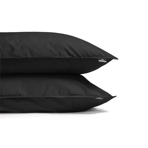 Primaviera DeLuxe Dekbedovertrek Uni Egyptisch Katoen Zwart