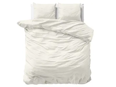 Primaviera DeLuxe Dekbedovertrek Uni Satijn Crème