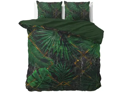 Dreamhouse Dekbedovertrek Avena Groen