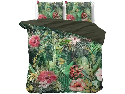 Dreamhouse Dekbedovertrek Mentha Groen