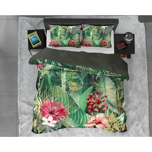 Dreamhouse Dekbedovertrek Mentha Groen