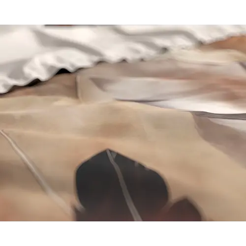 Dreamhouse Dekbedovertrek Feathura Taupe Dreamhouse Dekbedovertrek Feathura Taupe