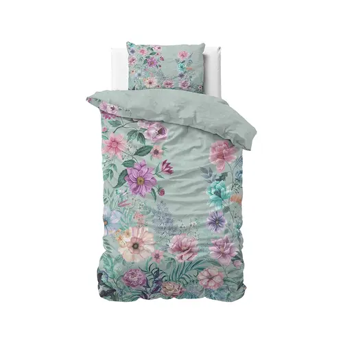 Dreamhouse Dekbedovertrek Flore Blauw