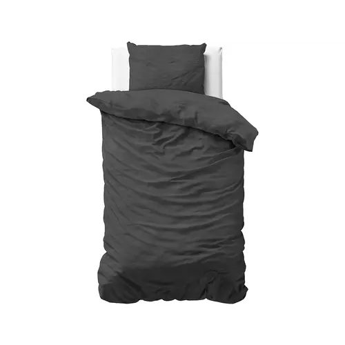 Dreamhouse Dekbedovertrek Stone Washed Antraciet