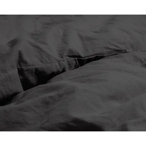 Dreamhouse Dekbedovertrek Stone Washed Antraciet