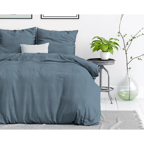 Dreamhouse Dekbedovertrek Stone Washed Blauw Dreamhouse Dekbedovertrek Stone Washed Blauw