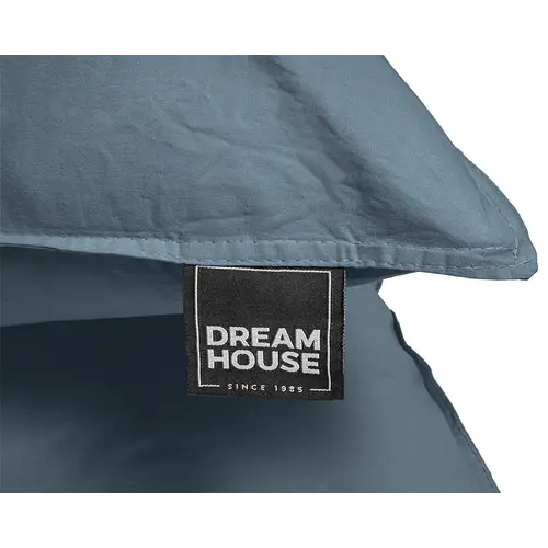 Dreamhouse Dekbedovertrek Stone Washed Blauw Dreamhouse Dekbedovertrek Stone Washed Blauw