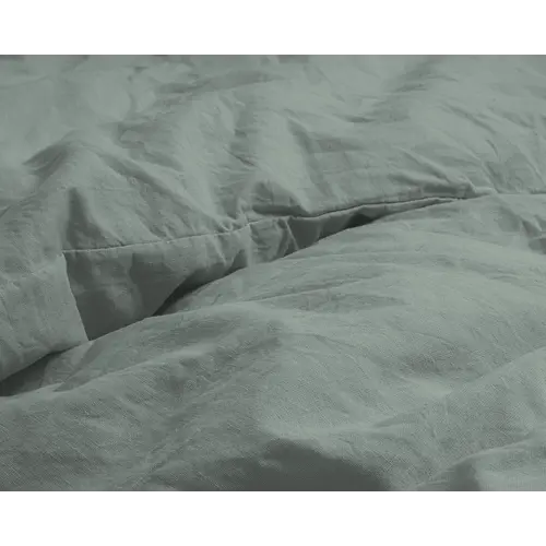 Dreamhouse Dekbedovertrek Stone Washed Groen