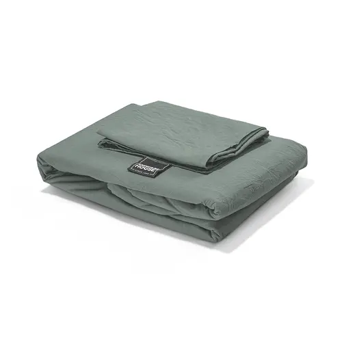 Dreamhouse Dekbedovertrek Stone Washed Groen