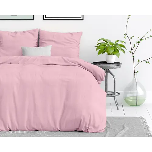 Dreamhouse Dekbedovertrek Stone Washed Roze