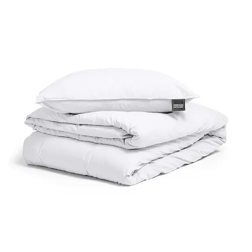 Dreamhouse Dekbedovertrek Stone Washed Wit