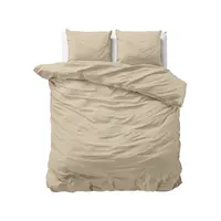 Dekbedovertrek Stone Washed Zand