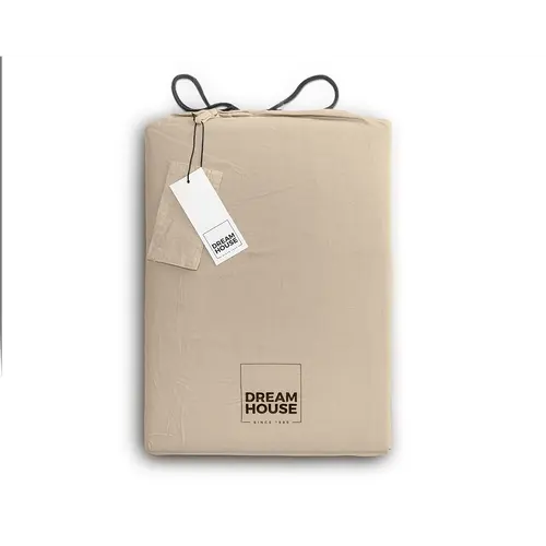 Dreamhouse Dekbedovertrek Stone Washed Zand