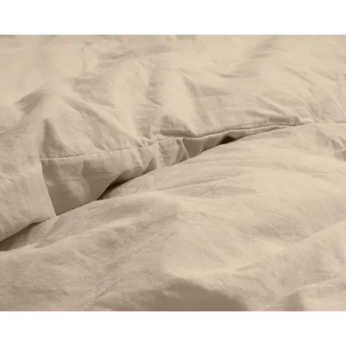 Dreamhouse Dekbedovertrek Stone Washed Zand