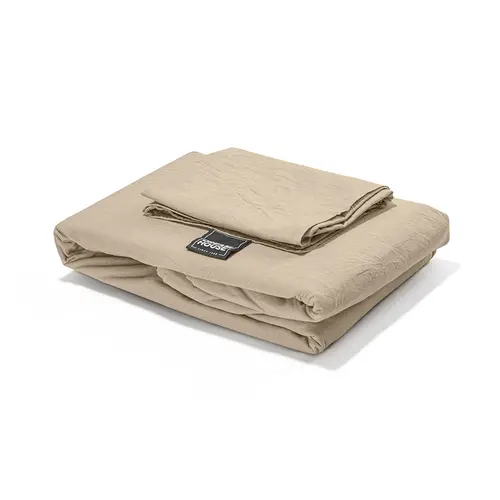 Dreamhouse Dekbedovertrek Stone Washed Zand