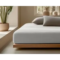 Hoeslaken Mousseline Crème