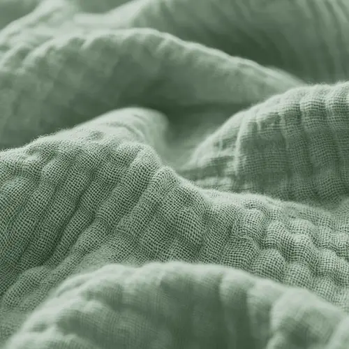 Dreamhouse Hoeslaken Mousseline Groen