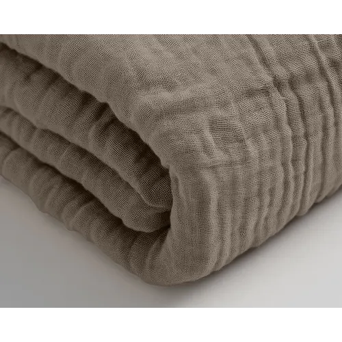 Dreamhouse Hoeslaken Mousseline Taupe