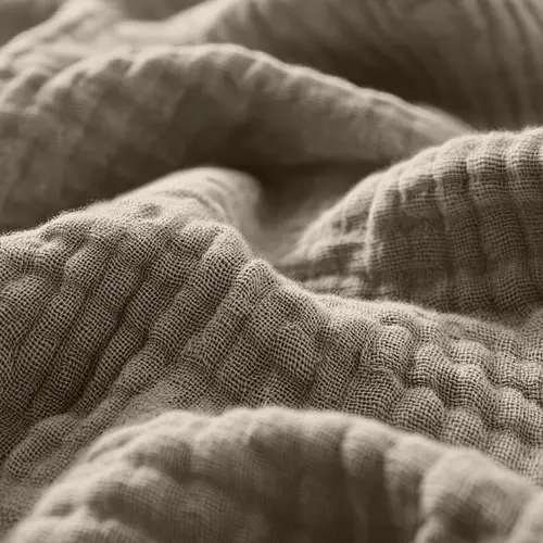 Dreamhouse Hoeslaken Mousseline Taupe