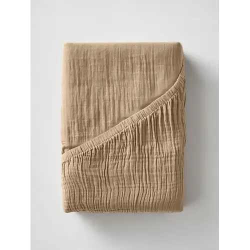 Dreamhouse Hoeslaken Mousseline Zand