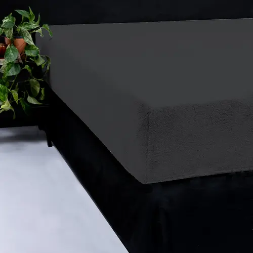 Sleeptime Hoeslaken Teddy Antraciet