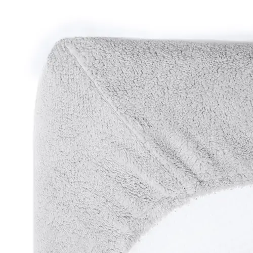 Sleeptime Hoeslaken Teddy Grijs