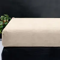 Hoeslaken Teddy Taupe