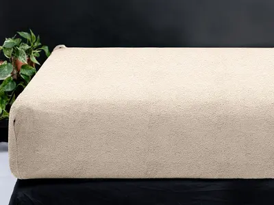 Sleeptime Hoeslaken Teddy Taupe Sleeptime Hoeslaken Teddy Taupe