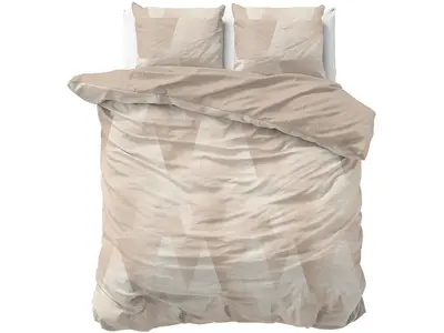 Sleeptime Dekbedovertrek Blush Angles Zand Beige Sleeptime Dekbedovertrek Blush Angles Zand Beige