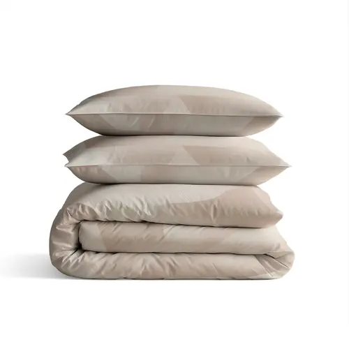 Sleeptime Dekbedovertrek Blush Angles Zand Beige